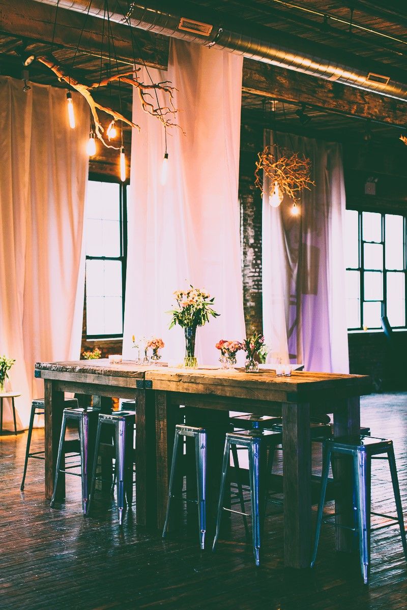 Evening event at "Greenpoint Loft" - New York